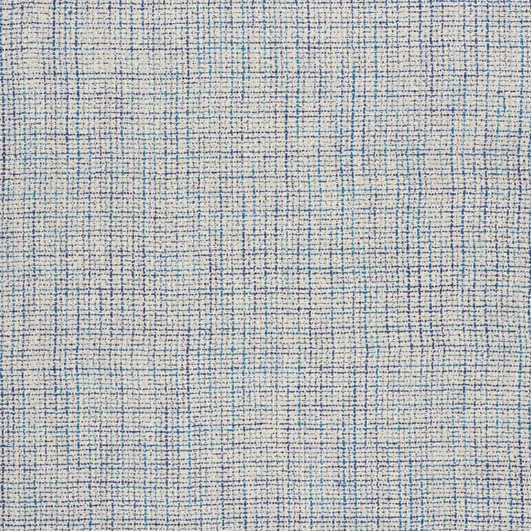 Schumacher 54235 Babe's Tweed Blue fabric swatch