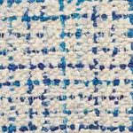 Schumacher 54235 Babe's Tweed Blue fabric swatch