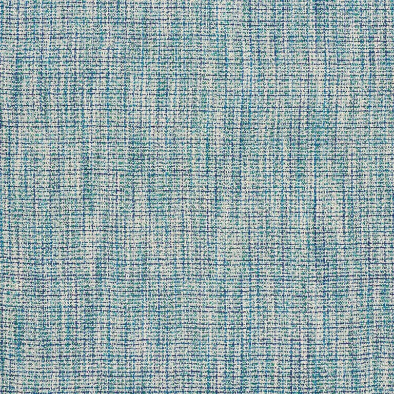 Schumacher 54236 Babe's Tweed Peacock fabric swatch