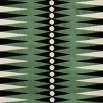 Schumacher 83202 Backgammon Cut Velvet Green fabric swatch