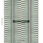 Schumacher 83202 Backgammon Cut Velvet Green fabric swatch