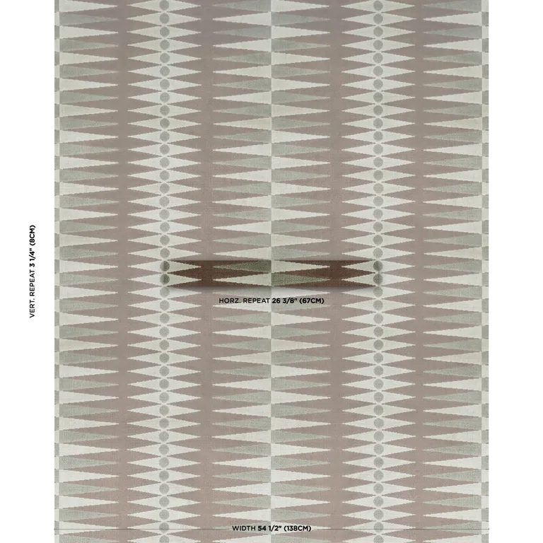 Schumacher 83204 Backgammon Cut Velvet Verdure fabric swatch
