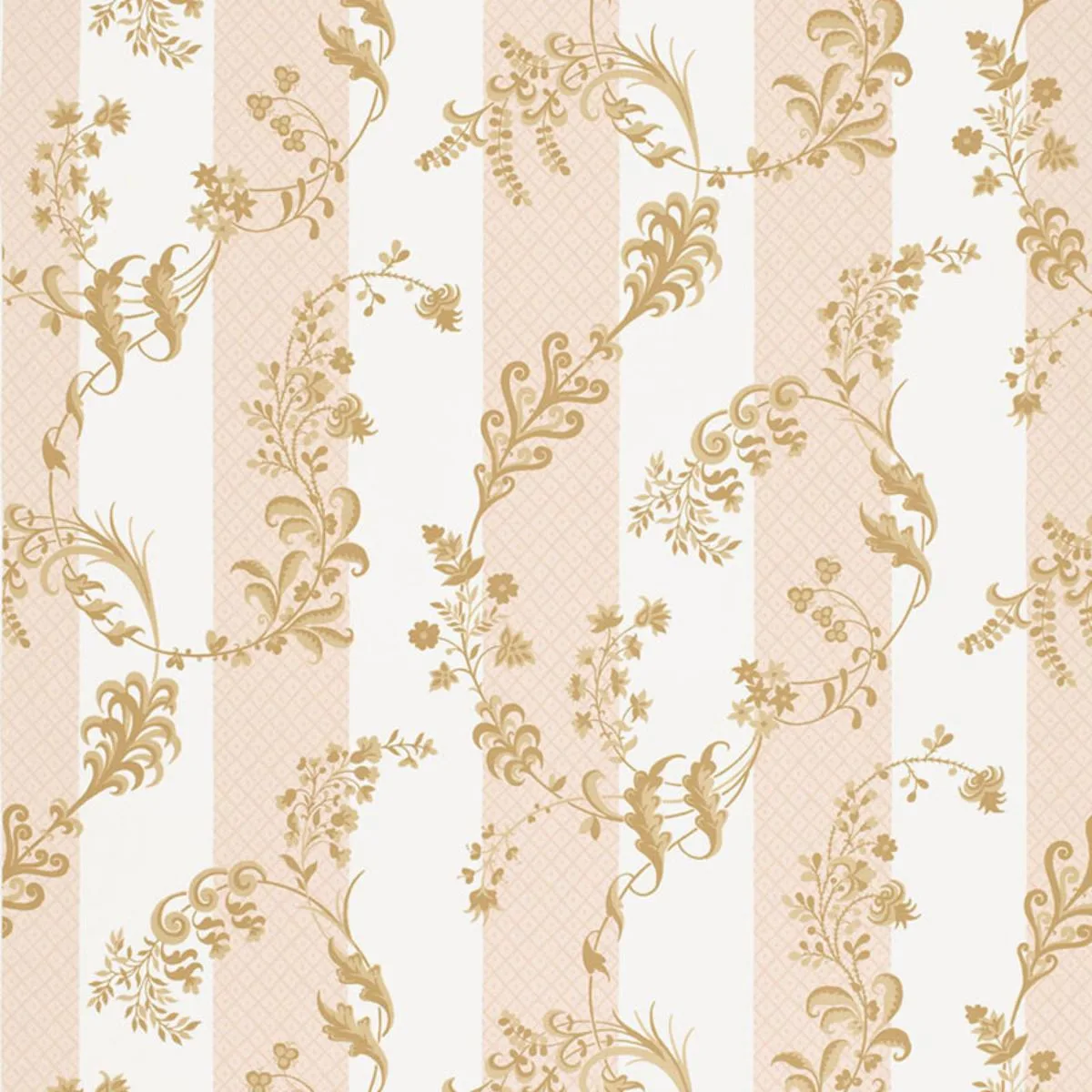 Schumacher 175592 Bagatelle Blush fabric swatch