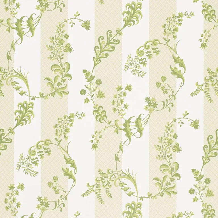 Schumacher 175591 Bagatelle Citron Vert fabric swatch