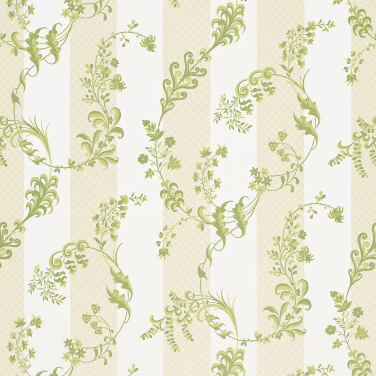 Schumacher 175591 Bagatelle Citron Vert fabric swatch
