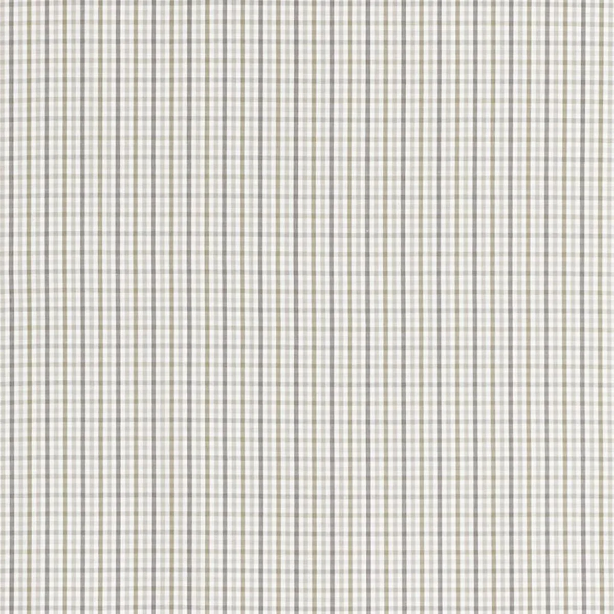Schumacher 68053 Bahama Check Stone fabric swatch
