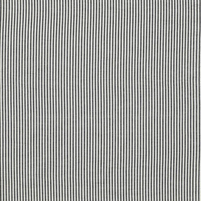 Schumacher 3474003 Bailey Seersucker Black fabric swatch