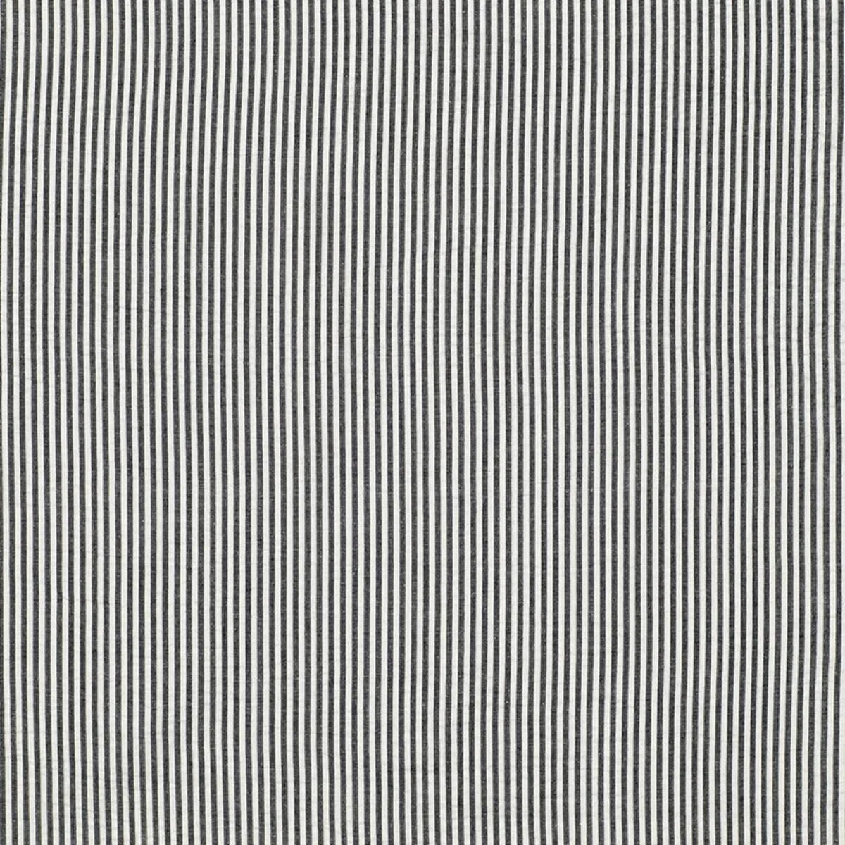 Schumacher 3474003 Bailey Seersucker Black fabric swatch