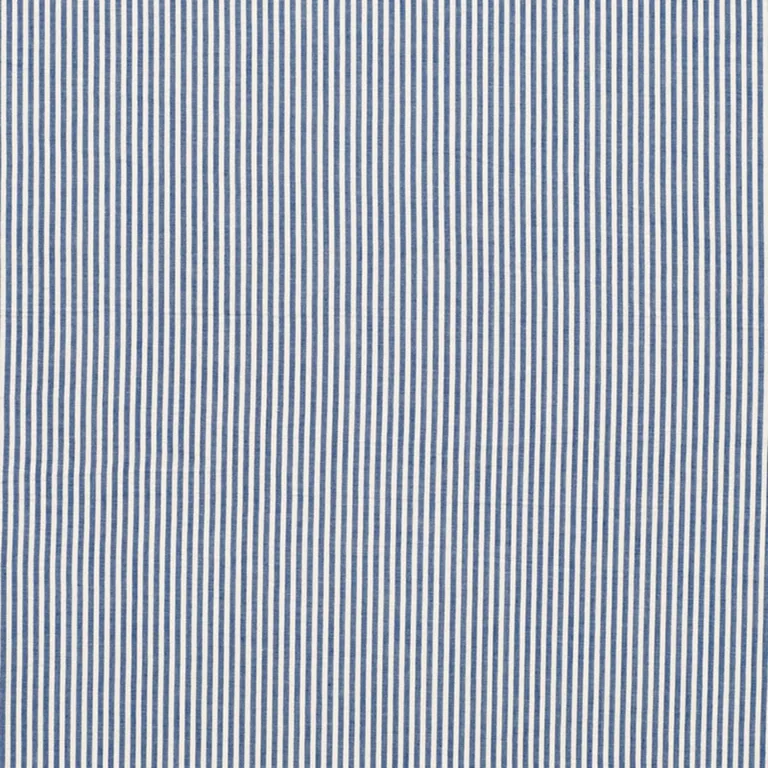 Schumacher 3474000 Bailey Seersucker Blue fabric swatch