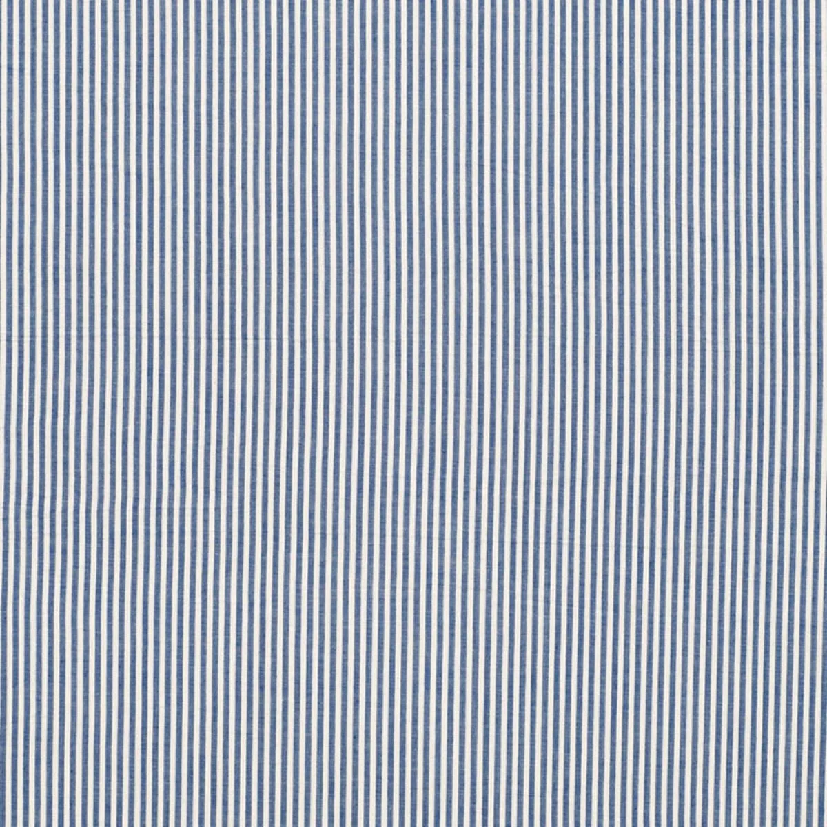 Schumacher 3474000 Bailey Seersucker Blue fabric swatch