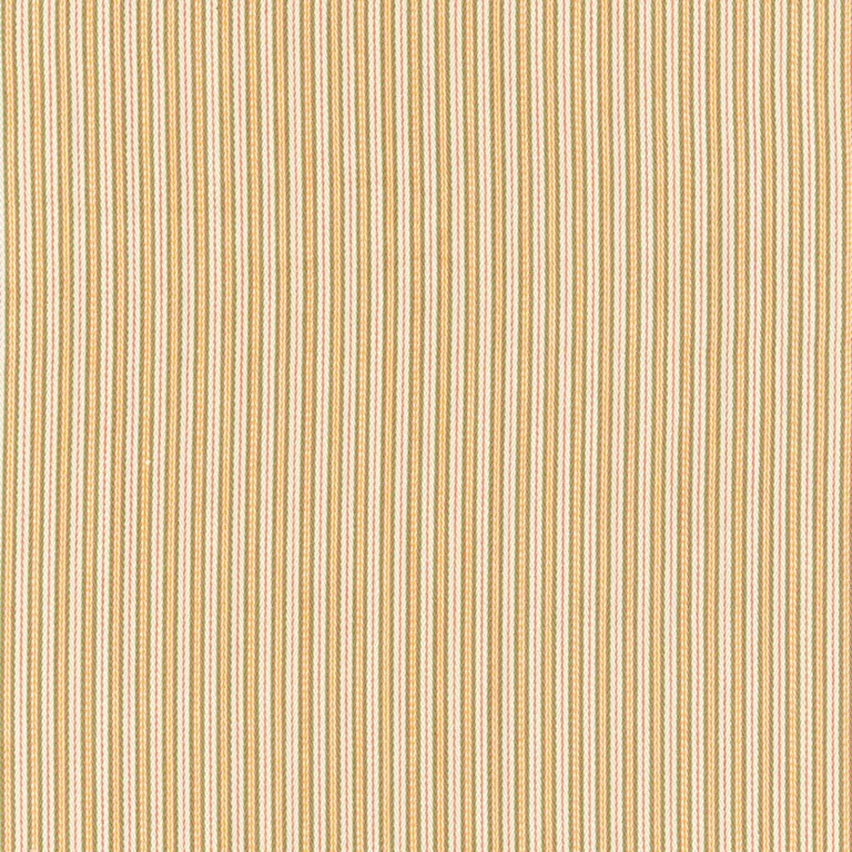 Schumacher 63002 Baker Cotton Stripe Ivory/Rose/Sage fabric swatch