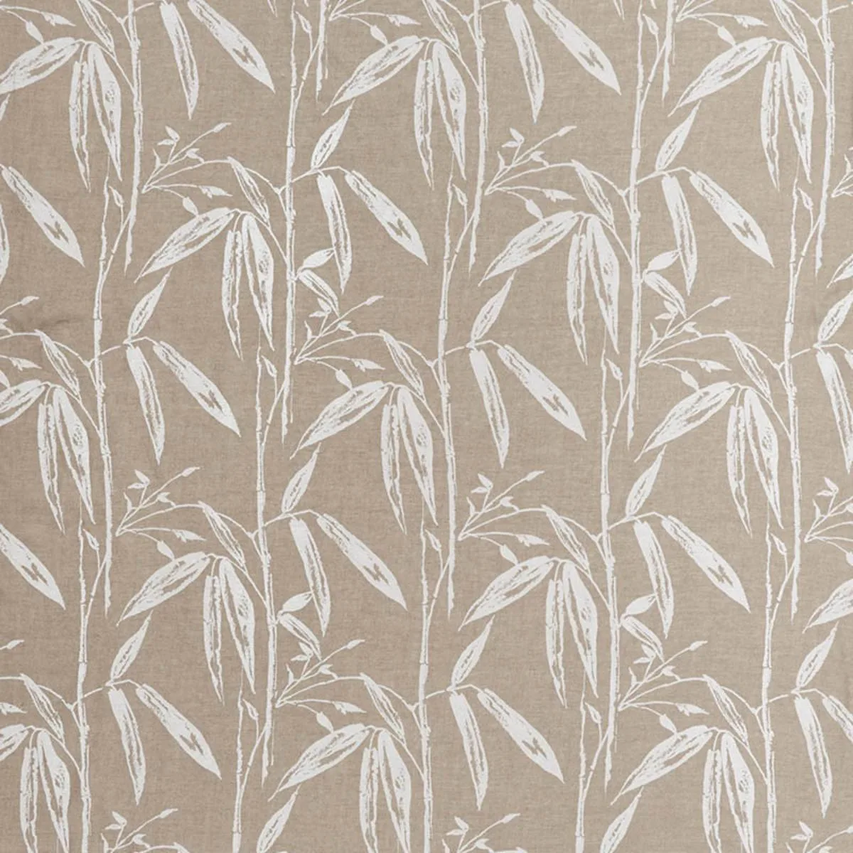 Schumacher 178380 Bamboo Garden Sheer Natural fabric swatch