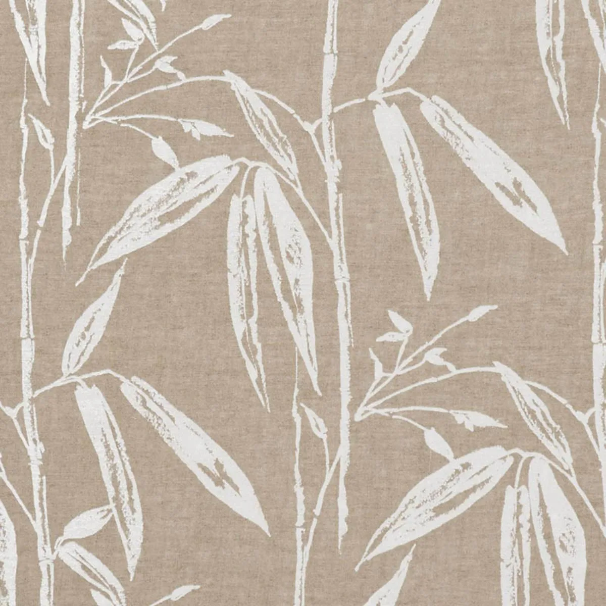 Schumacher 178380 Bamboo Garden Sheer Natural fabric swatch
