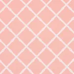 Schumacher 82761 Bamboo Trellis Indoor/Outdoor Pink fabric swatch