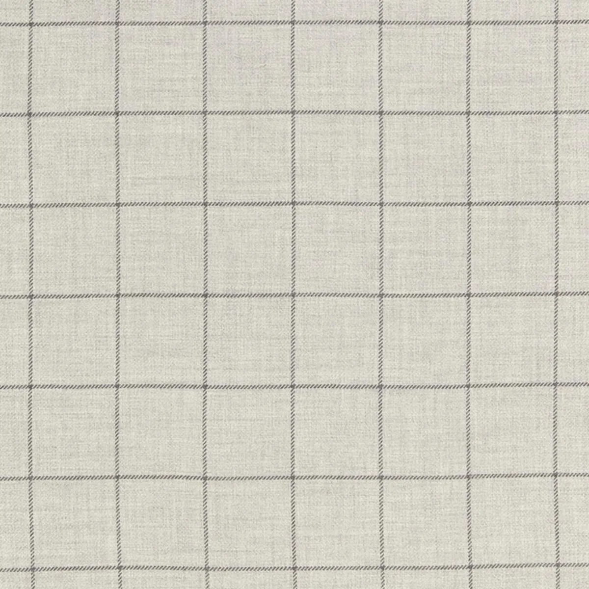 Schumacher 66772 Bancroft Wool Plaid Fog fabric swatch