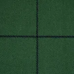 Schumacher 66776 Bancroft Wool Plaid Green fabric swatch