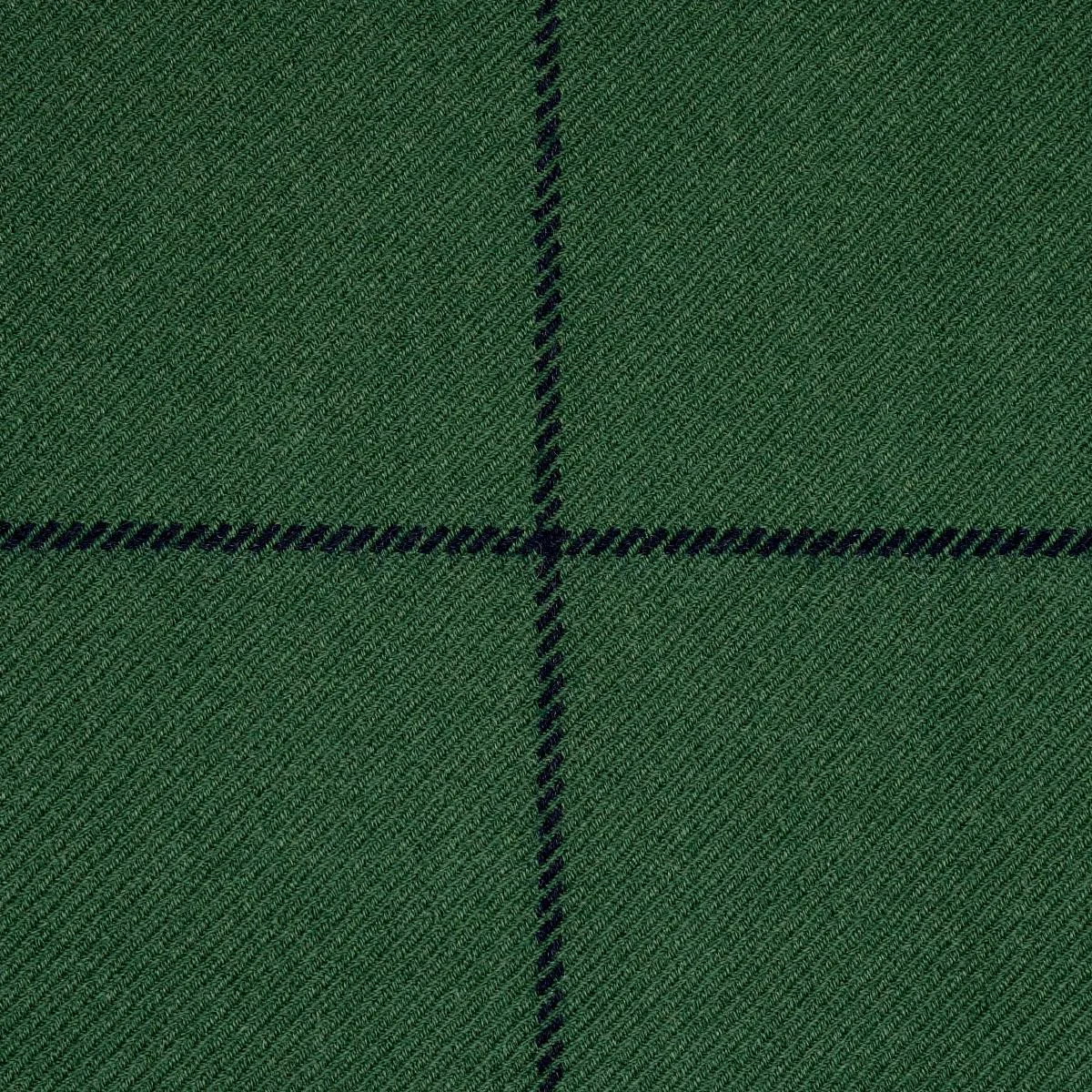 Schumacher 66776 Bancroft Wool Plaid Green fabric swatch