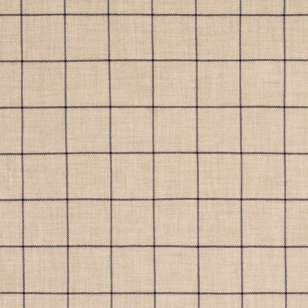 Schumacher 66775 Bancroft Wool Plaid Ivory fabric swatch