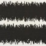 Schumacher 177123 Bang Black fabric swatch