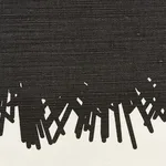 Schumacher 177123 Bang Black fabric swatch