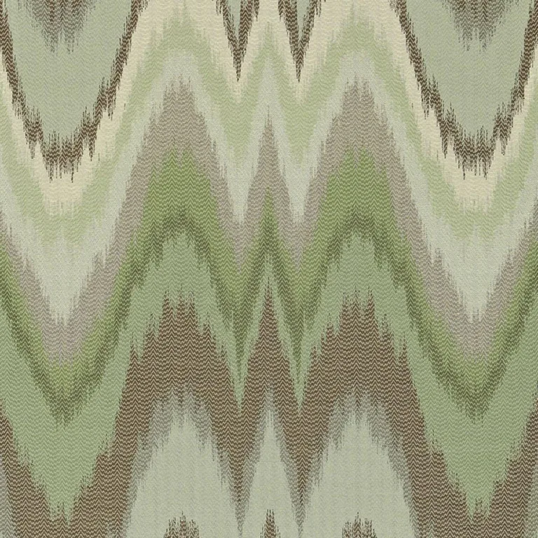 Schumacher 67172 Bargello Aquamarine fabric swatch