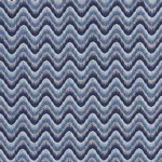 Schumacher 73440 Bargello Wave Blue fabric swatch