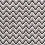 Schumacher 73441 Bargello Wave Graphite fabric swatch