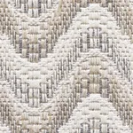 Schumacher 73442 Bargello Wave Natural fabric swatch