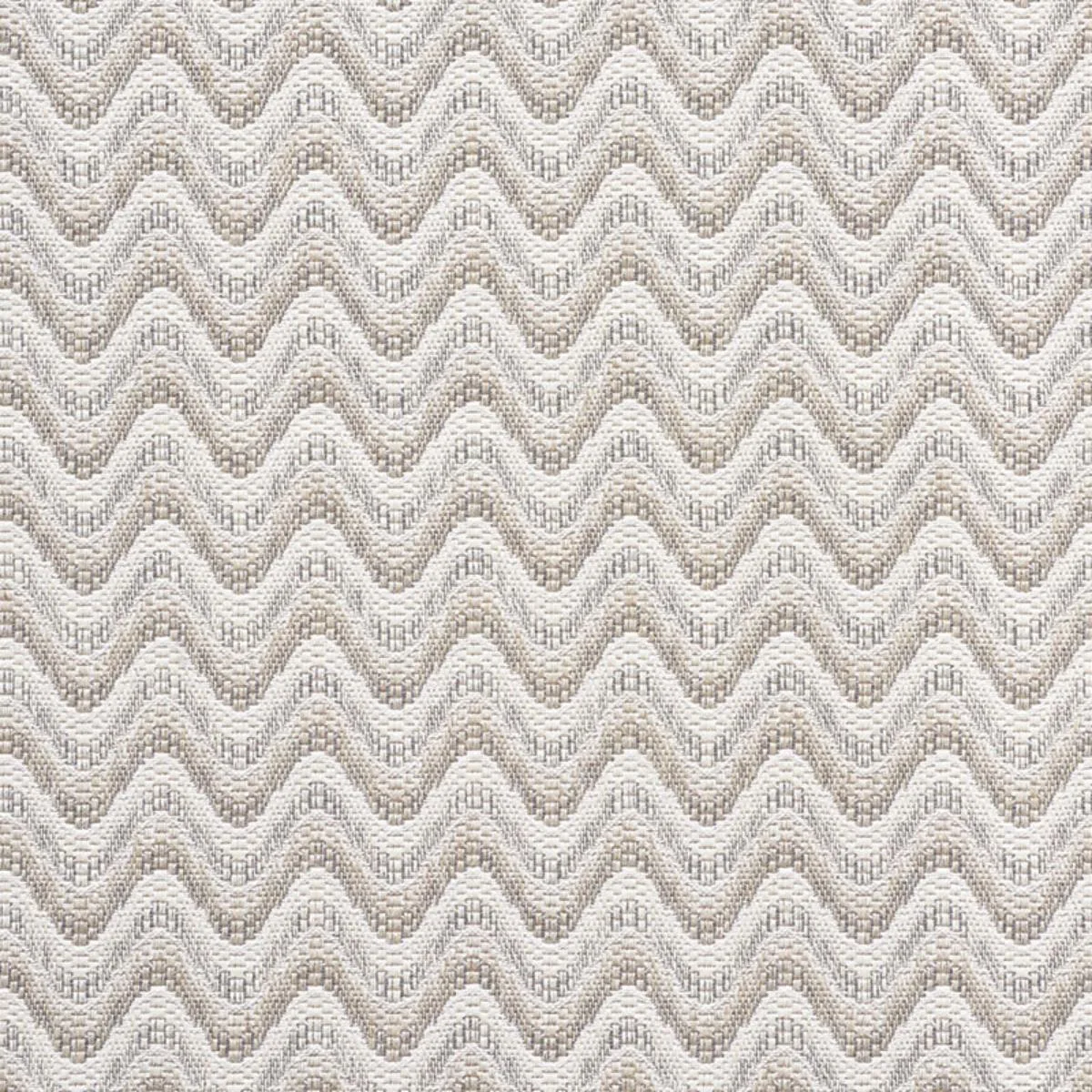Schumacher 73442 Bargello Wave Natural fabric swatch