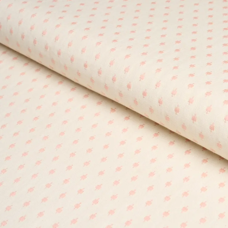 Schumacher 75530 Barlow Blush fabric swatch