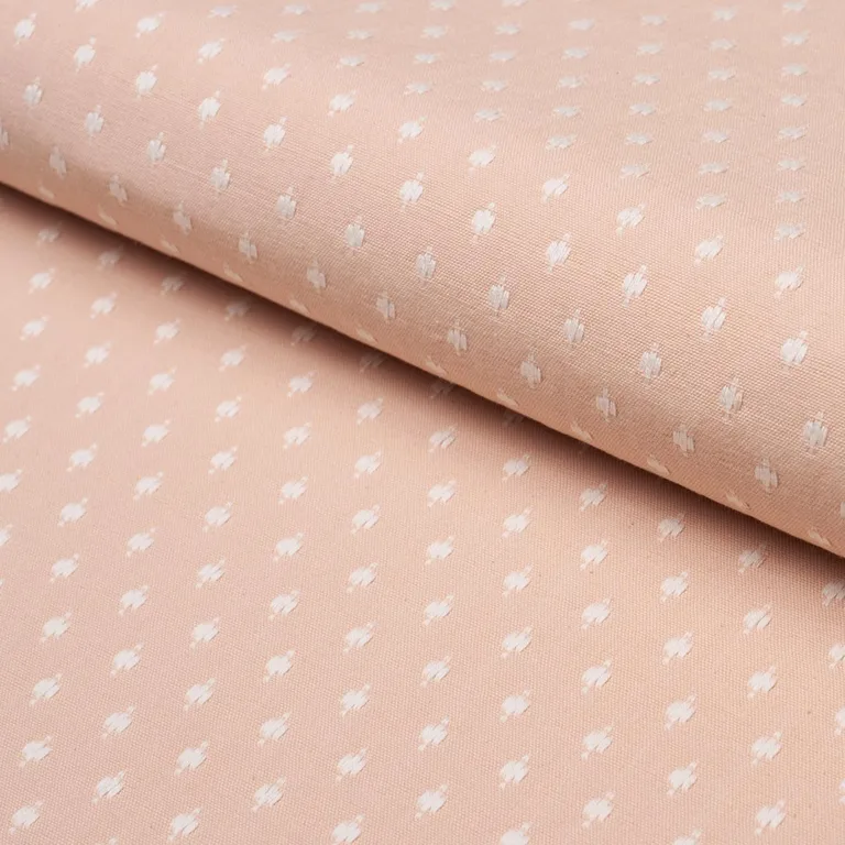 Schumacher 75536 Barlow Cameo fabric swatch