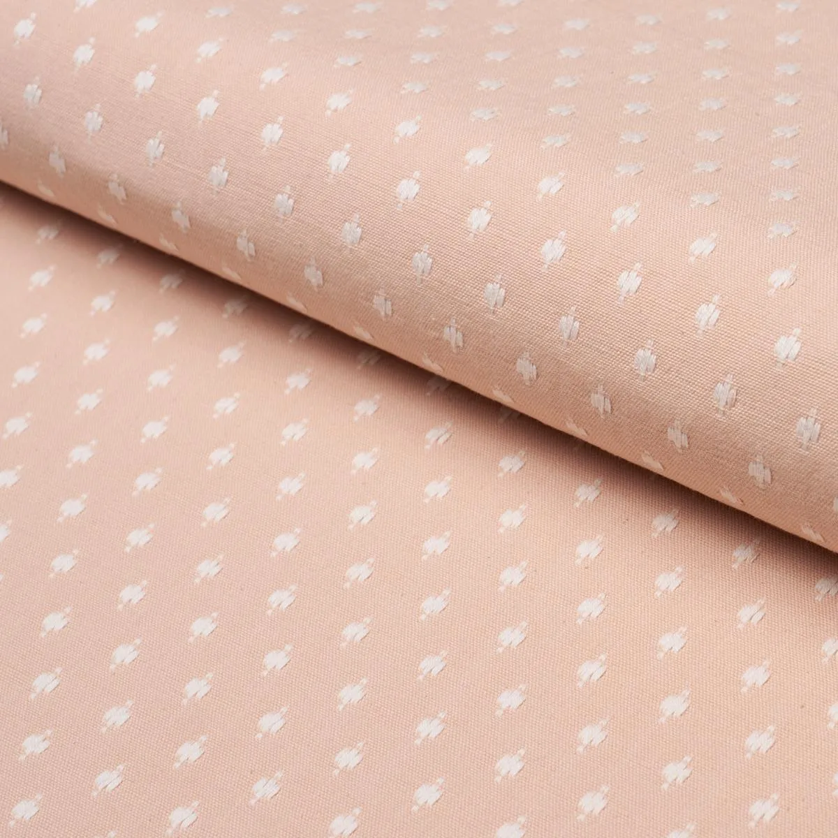 Schumacher 75536 Barlow Cameo fabric swatch
