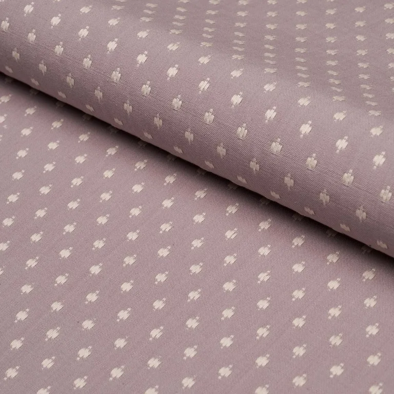 Schumacher 75537 Barlow French Lilac fabric swatch