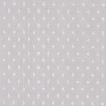 Schumacher 75535 Barlow Ivory On Grey fabric swatch