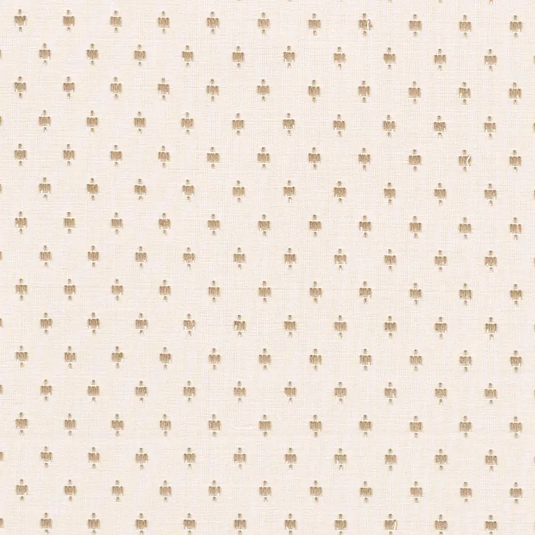 Schumacher 75531 Barlow Natural fabric swatch