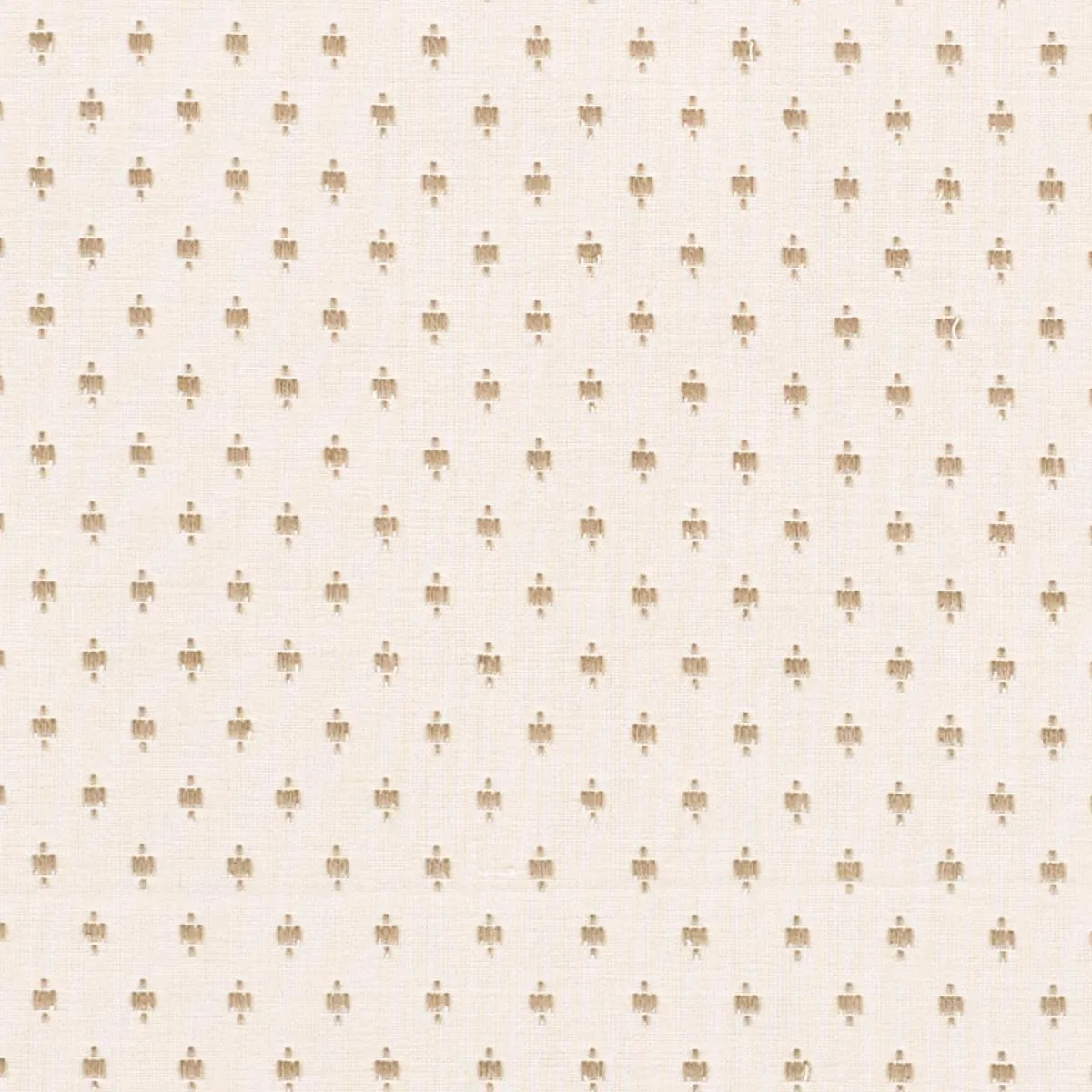 Schumacher 75531 Barlow Natural fabric swatch