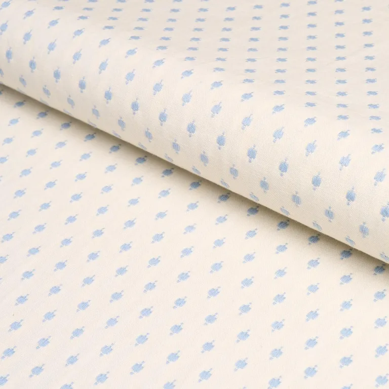 Schumacher 75532 Barlow Sky fabric swatch
