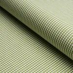 Schumacher 64638 Barnet Cotton Check Leaf fabric swatch