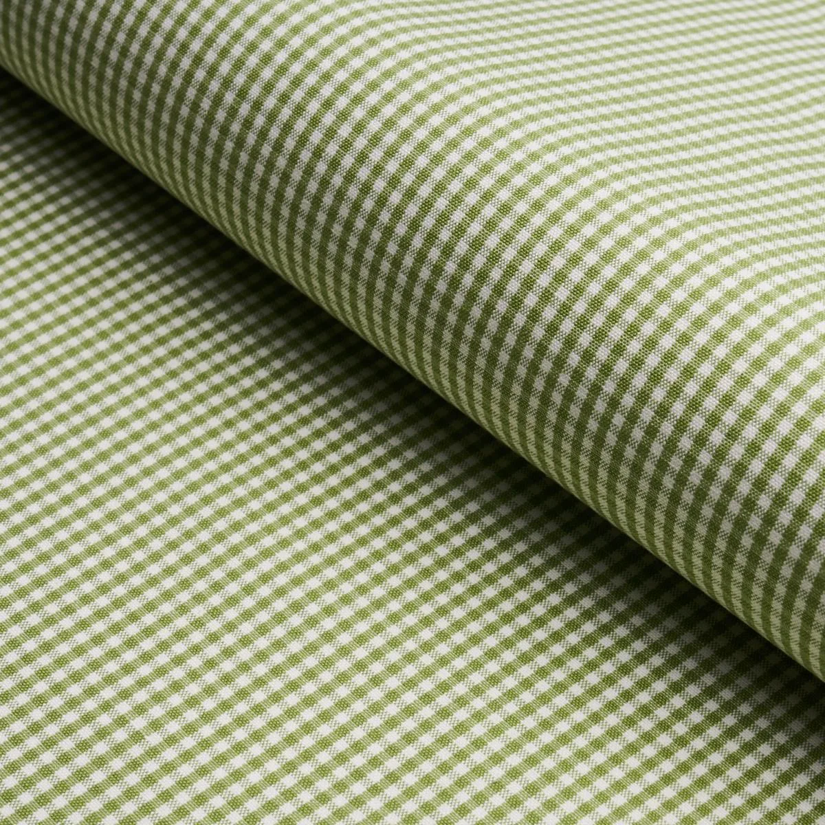Schumacher 64638 Barnet Cotton Check Leaf fabric swatch