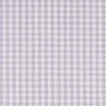 Schumacher 64648 Barnet Cotton Check Lilac fabric swatch