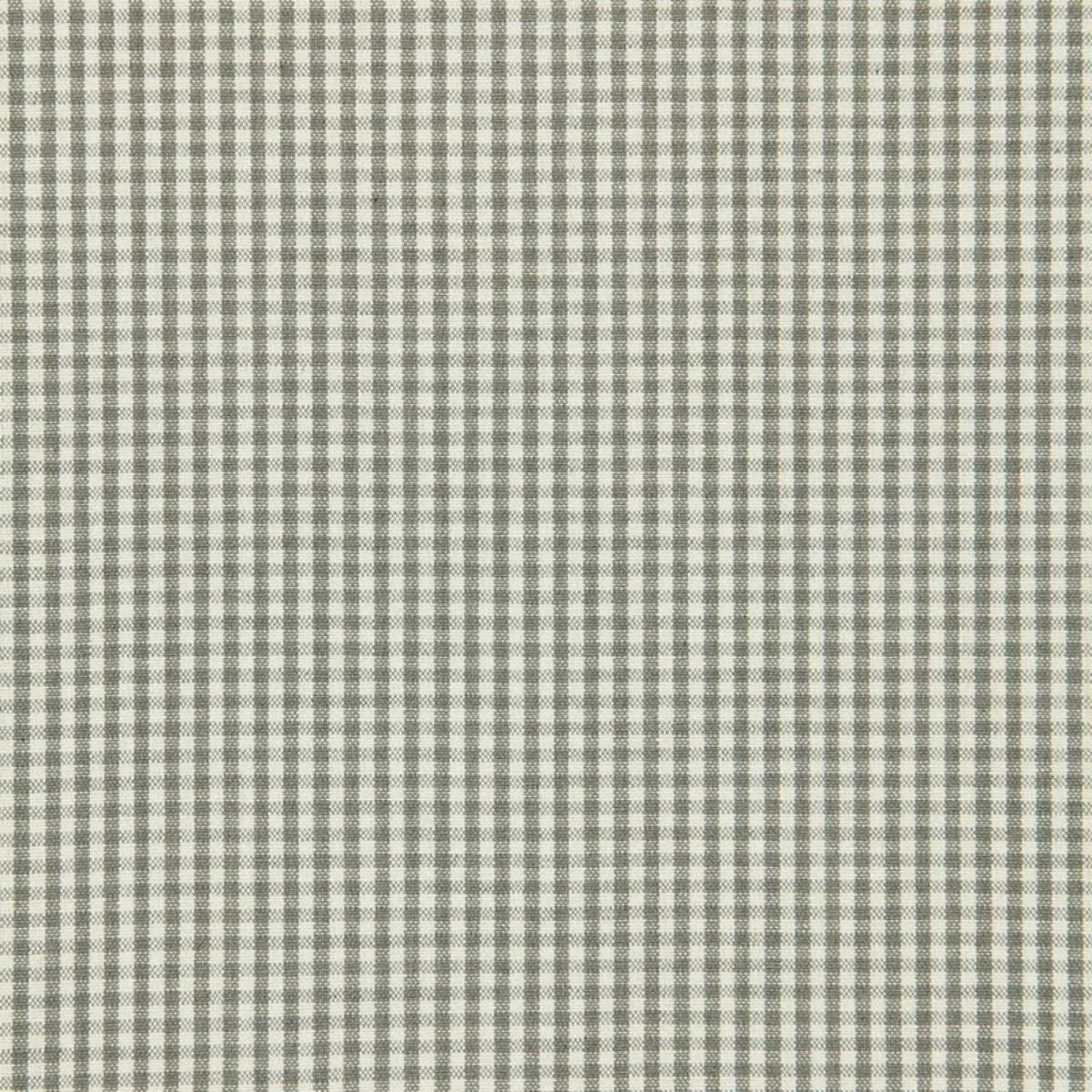 Schumacher 64625 Barnet Cotton Check Nickel fabric swatch