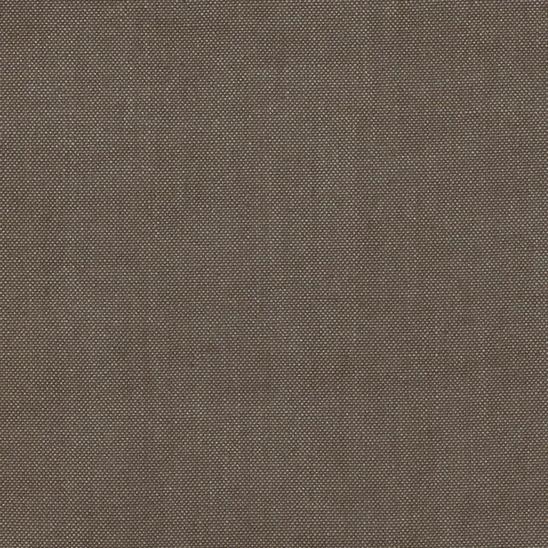 Schumacher 69376 Barnett Linen-Cotton Blend Cocoa fabric swatch