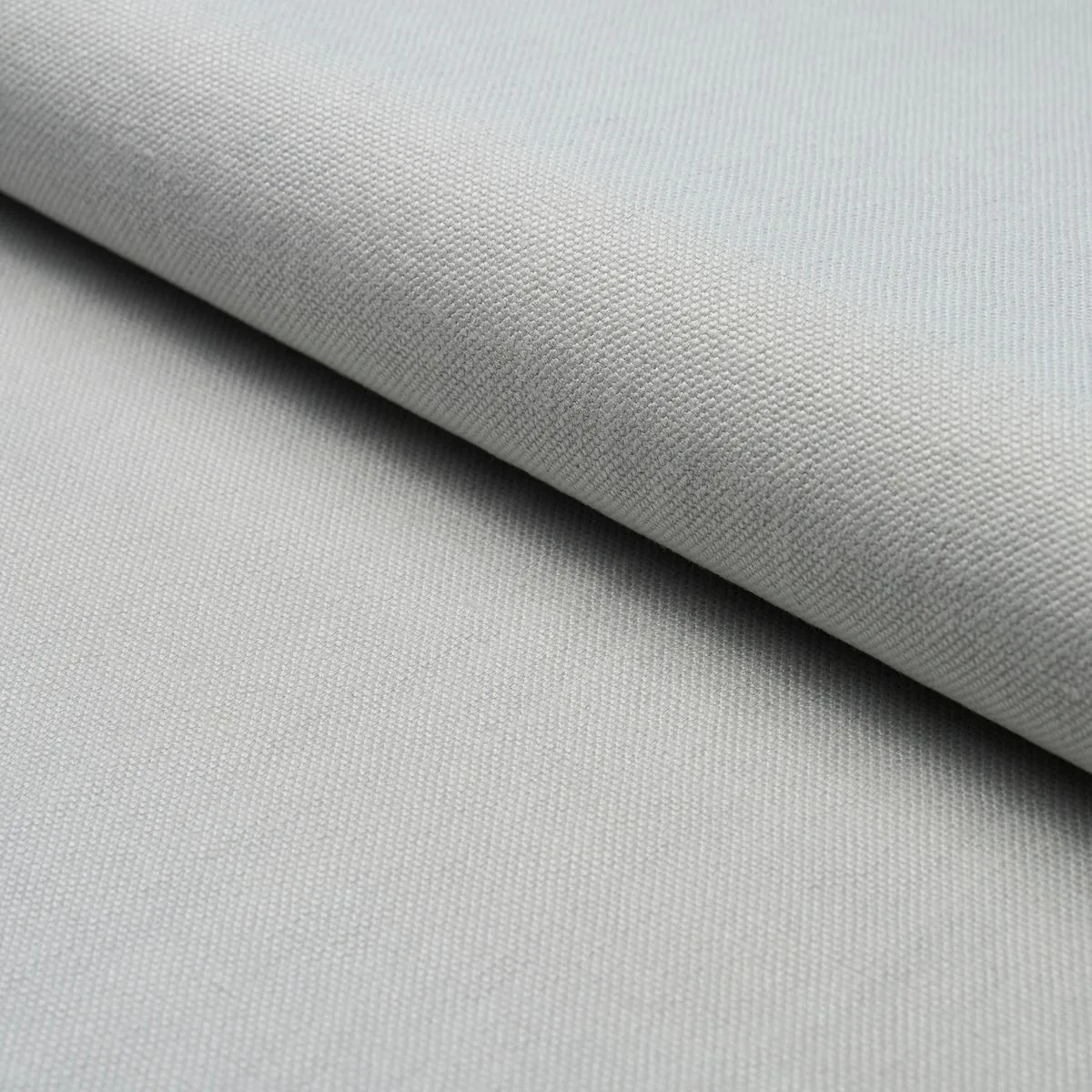 Schumacher 69390 Barnett Linen-Cotton Blend Ice fabric swatch