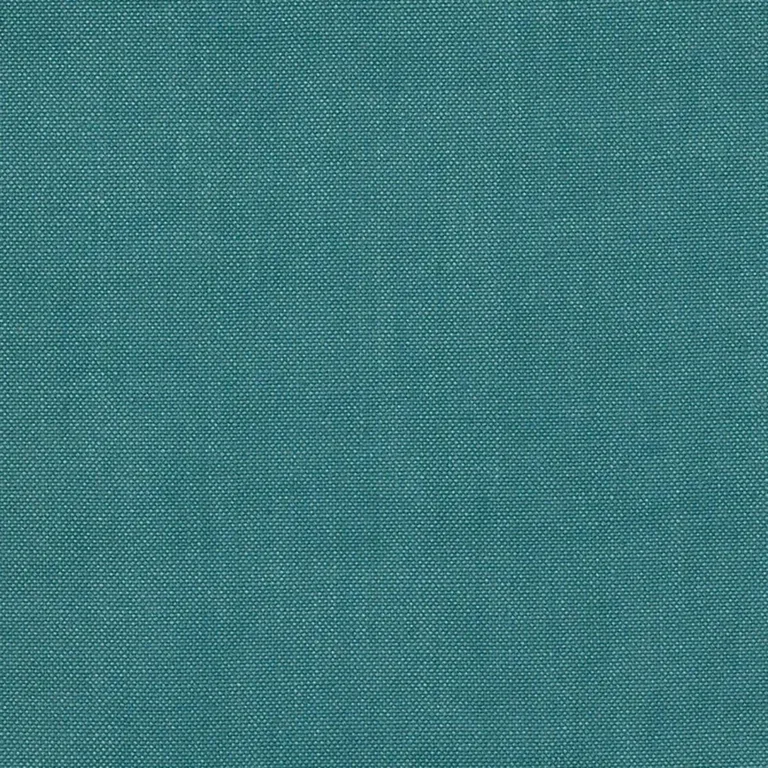 Schumacher 69392 Barnett Linen-Cotton Blend Peacock fabric swatch