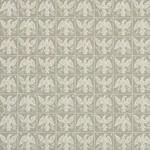 Schumacher 183191 Barton's Eagle Hand Print Green fabric swatch