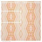 Schumacher 78151 Bayeta Embroidery Pink & Orange fabric swatch