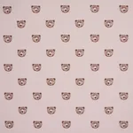 Schumacher 180471 Bear High Performance Print Blush fabric swatch