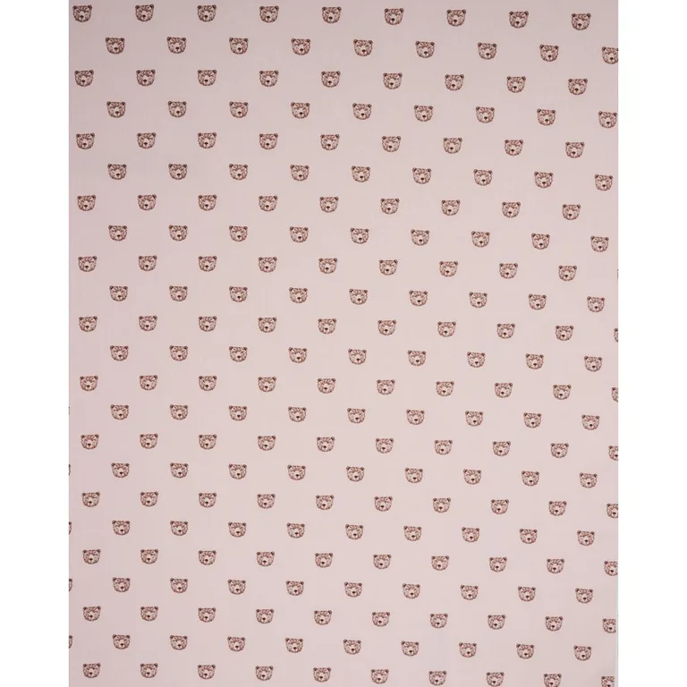 Schumacher 180471 Bear High Performance Print Blush fabric swatch