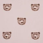 Schumacher 180471 Bear High Performance Print Blush fabric swatch