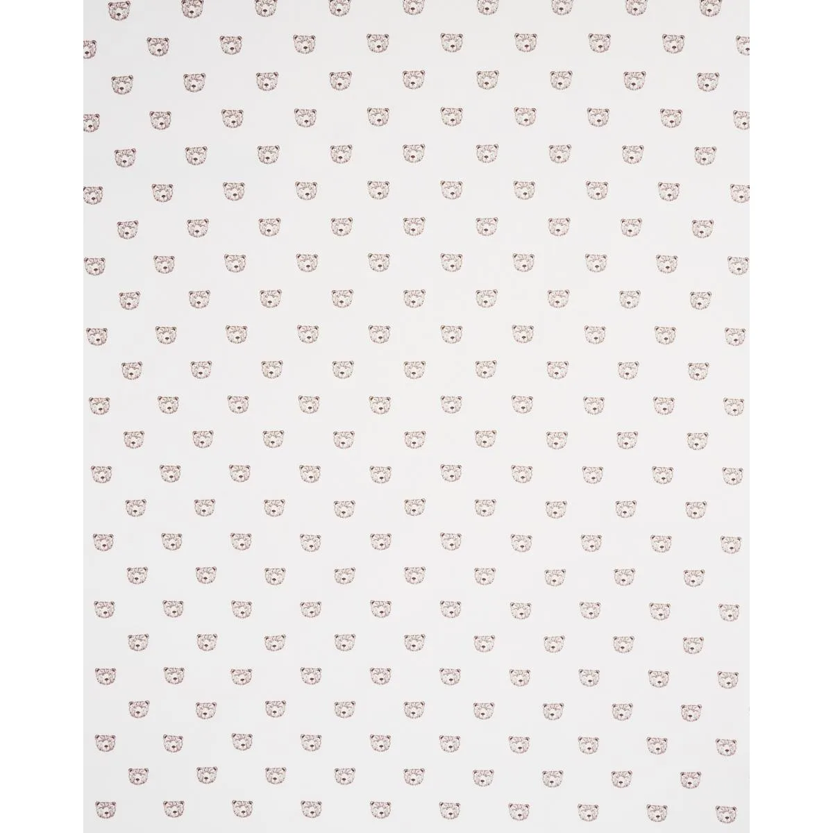Schumacher 180470 Bear High Performance Print Ivory fabric swatch
